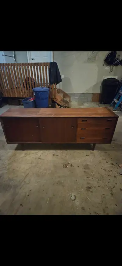 Teak Mid Century Modern Buffet-Best Offer, View more