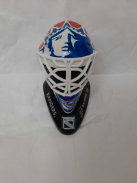 New York rangers mcdonalds hockey goalie helmet