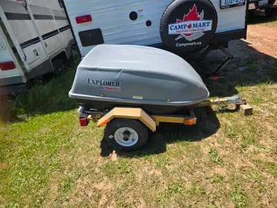 450. OBO Im selling my homemade motorbike trailer. I no longer need it. I rewired and put led lights...