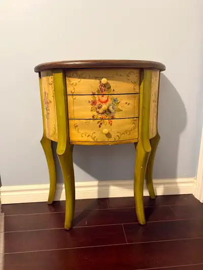 Vintage painted cabinet, View more