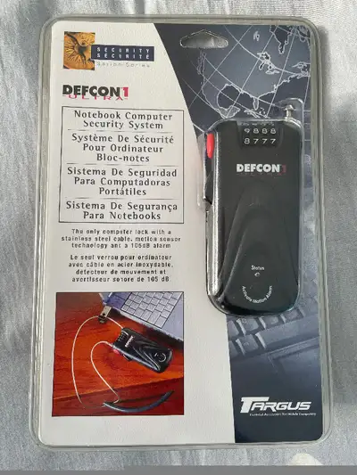 Notebook computer security (lock)system, View more