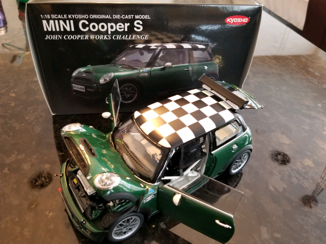 1:18 Diecast Kyosho Mini Cooper S John Cooper Works Challenge Gr