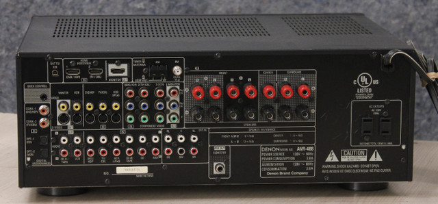 Denon 5.1 Channel Surround Sound Receiver - AVR 488 in Stereo Systems & Home Theatre in St. Catharines - Image 2