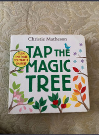 Tap the magic tree baby toddler board book 