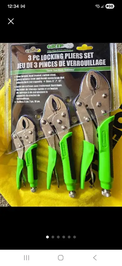 Grip Locking Pliers, View more