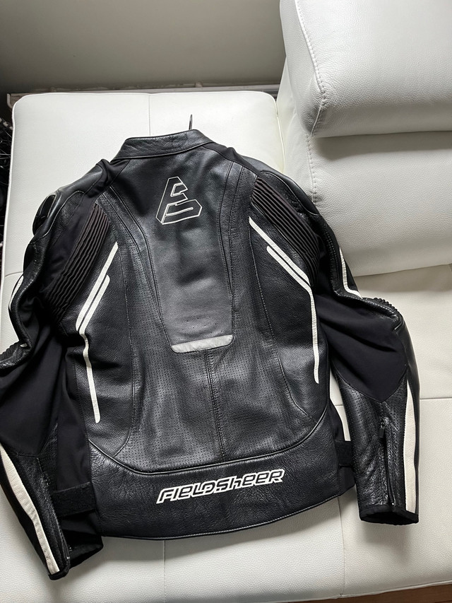 Mens Leather Motorcycle Jacket  in Men's in Cole Harbour - Image 4