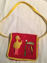 Vintage child’s Sesame Street shoulder strap purse