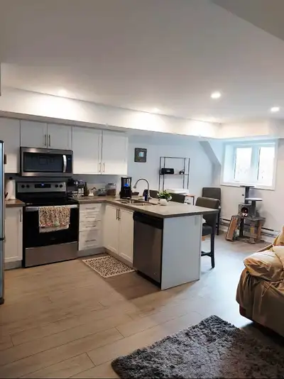 All inclusive !! 1 bedroom basment apartment