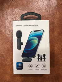 Wireless Microphone for iPhone, IIQ Professional Wireless Lavali