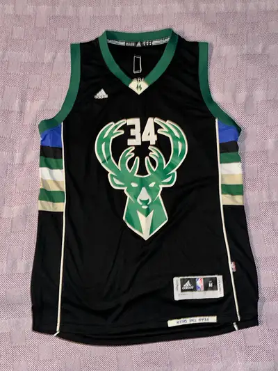 # 34 Giannis antetokoumpo fear the Deer bucks jersey , View more