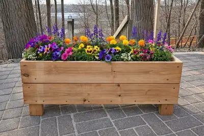 Handmade Wooden Planter Boxes, View more