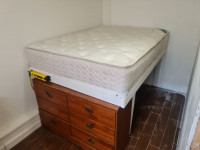 Men Only! Wide Room in basement for rent