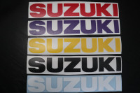 BRAND NEW Suzuki Decals gsxr gixxer hayabusa