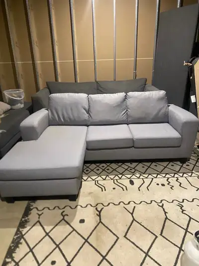 (Free Delivery) Structube Arnold Sectional Reversible Sofa, View more