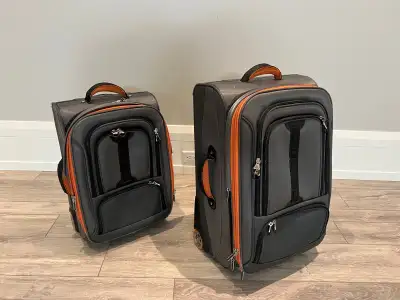 Ralph Lauren Polo Wheeled Luggage Set 20” & 25”