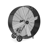 48" High-Velocity Industrial Drum Fan Portable Heavy-Du