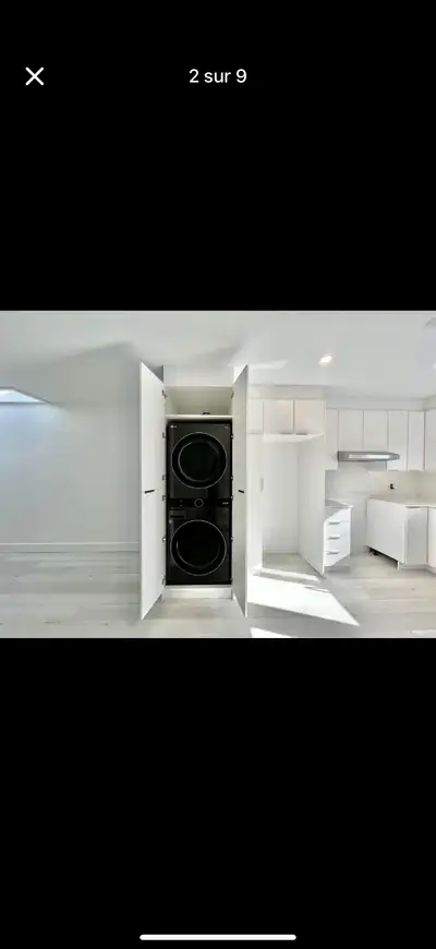 A louer – 3½ lumineux à Ahuntsic – Parc à 2 pas – 1350$/mois