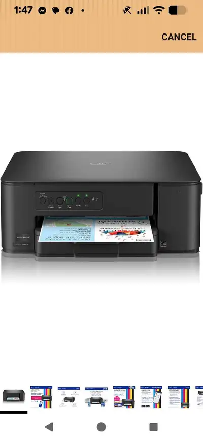 Brother Compact Wireless color inkjet all-in-one Printer , View more