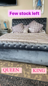 Bed frame & mattress on discounted price