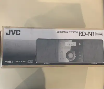 JVC CD Portable System RD-N1, View more