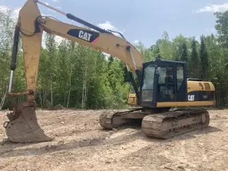 2012 CAT 320D EXCAVATOR 42 INCH BUCKET AIR CONDITION CAB HEATED SEAT EVERYTHING WORKS AS IT SHOULD 9...