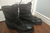 Men's Size 6.5 w Steel Toe Combat Army Boots