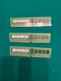 3 * 8GB Memory DDR4 2133MHz RAM