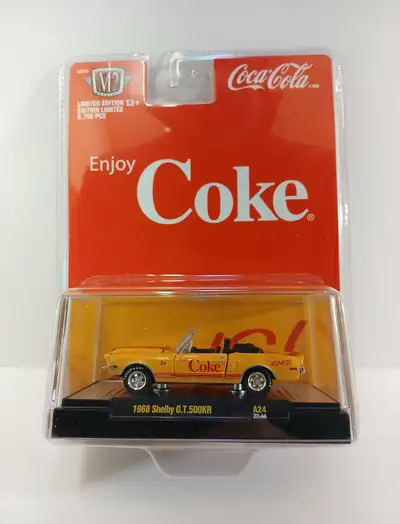 1968 Shelby G.T.500KR. 2022 M2 Machines Coca-Cola Series, View more