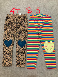 girls sz 4T, 4/5, 5, 6 handcrafted jeans/pants $5ea pic Braeside