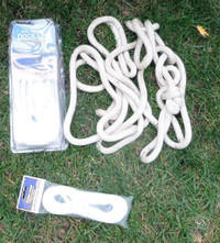 I HAVE THE PERFECT ADD ONSS FOR YOUR BOAT I HAVE 3 MOORING ROPES