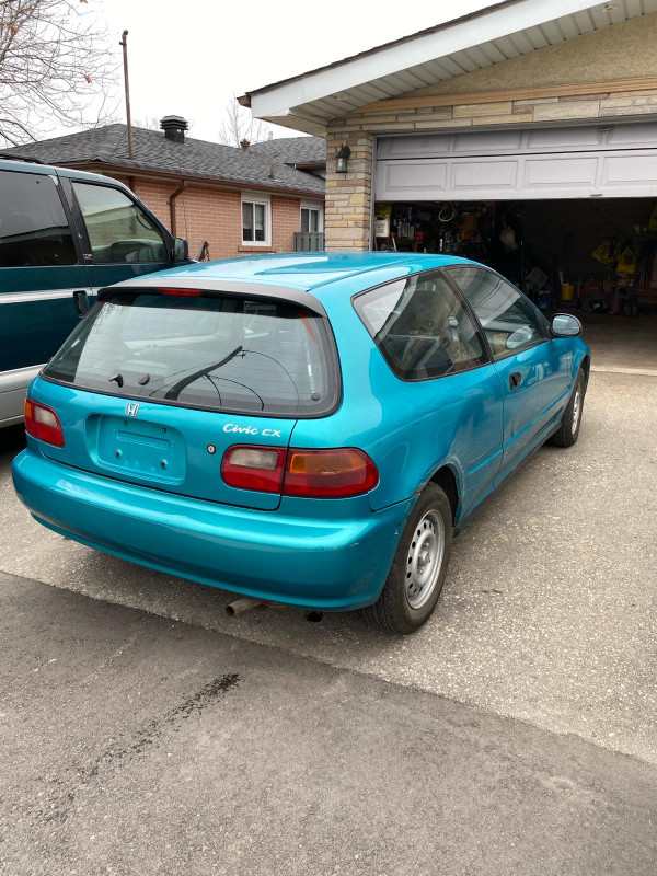 1993 Honda Civic HB in Cars & Trucks in City of Toronto - Image 4