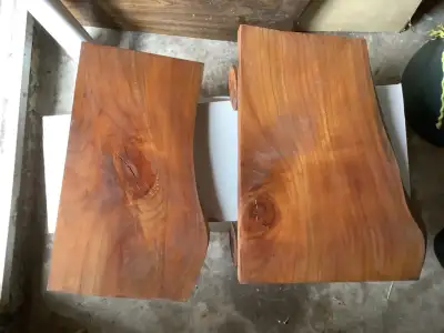 Live edge shelf, View more