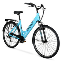 Vélo électrique bleu / Electric Blue Bike