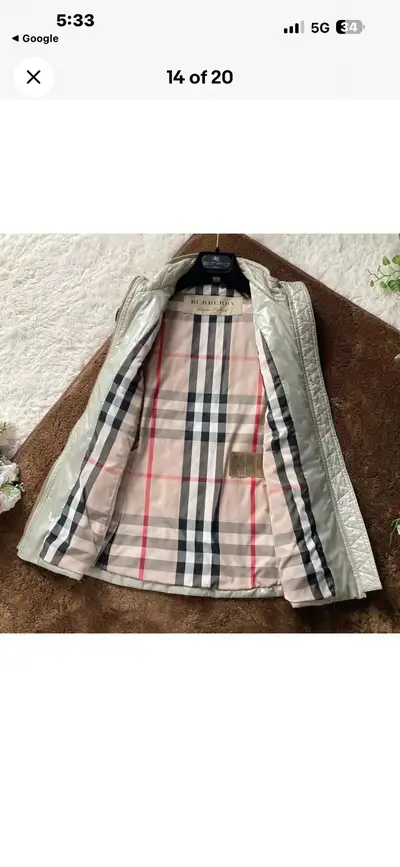 Authentic Burberry Vest, View more