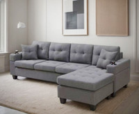 Winter Biggest Year Sale Luxury Style Sectional Couches Set Sale