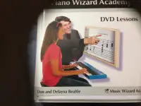PIANO WIZARD ACADEMY DVD LESSONS / BOOKS  MAC/ PC