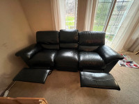 LazyBoy three seat reclinable couch