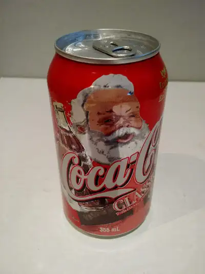 Coca-Cola Classic Santa edition cans, View more