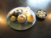 fruits de céramique de Beaudet/Huot