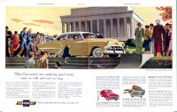 1953 Chevrolet Bel Air, Large 2-page Magazine Ad