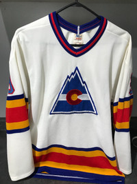 Vintage Maska Colorado Rockies  # 9 Hockey Jersey