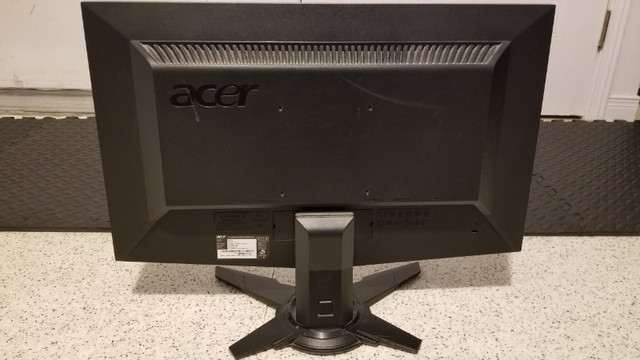 Acer 22 inch LCD monitor, 1920x1080 VGA+DVI in Monitors in Kitchener / Waterloo - Image 4