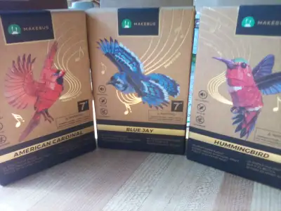 3D Bird Puzzles(Kraft Paper), View more