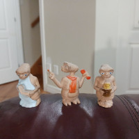 3 figurines de E.T. de 1982