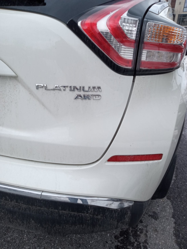 Nissan Murano Platinuim 2018 blanc perle dans Autos et camions  à Longueuil/Rive Sud - Image 3