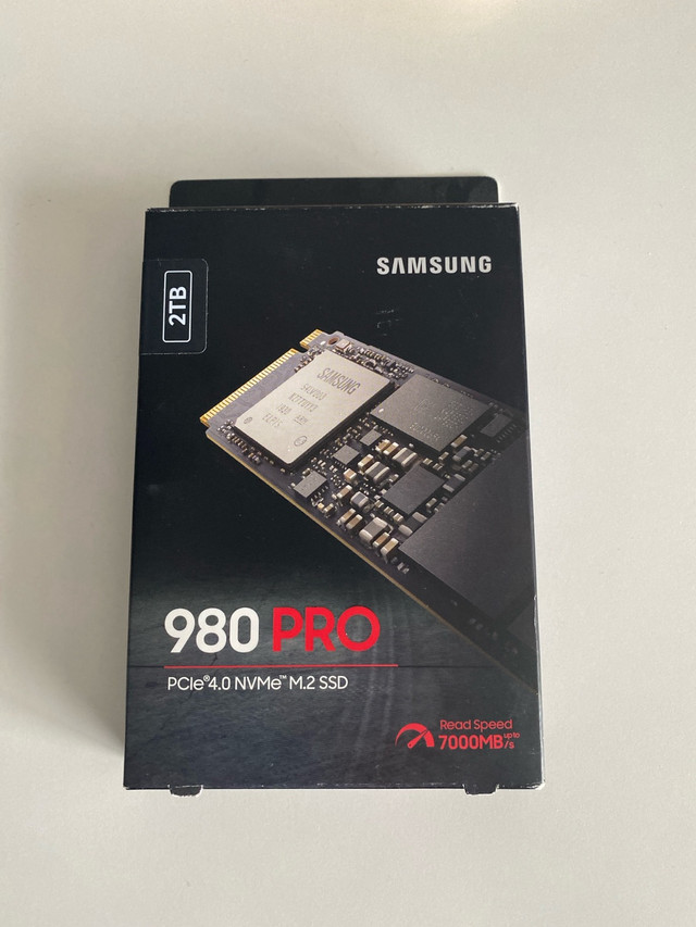 SAMSUNG SSD 980 PRO 2TB - NEW CONDITION in System Components in Ottawa