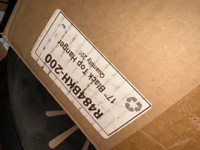 Black Top Hangers, View more