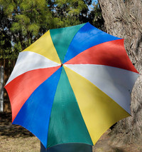 Two Golf Umbrellas 