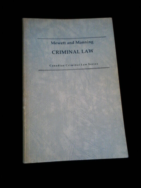Books on the Canadian Justice System and Criminal Law in Textbooks in City of Toronto - Image 3