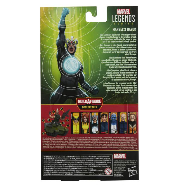 Marvel Legends Havok Action Figures, Bonebreaker Build a Figure in Toys & Games in Trenton - Image 2